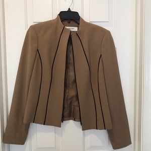 Tan business jacket